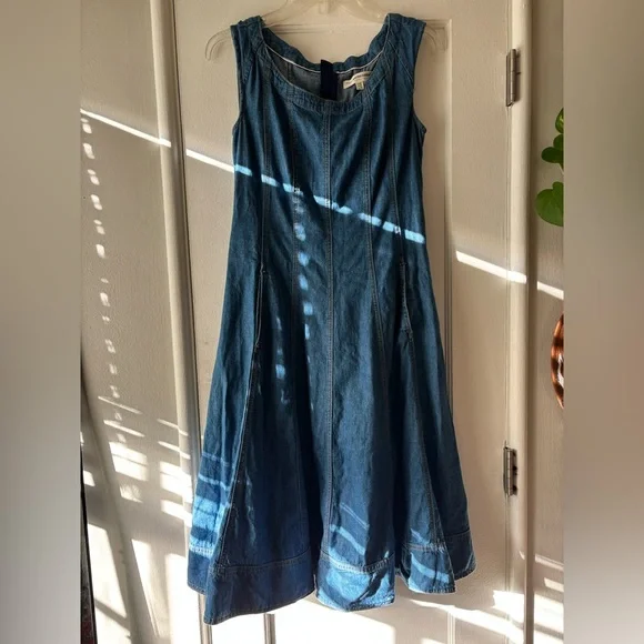 Pilcro Denim Midi Dress - Picture 3 of 9